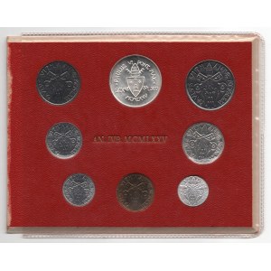 Vatican Set of 8 Coins 1975