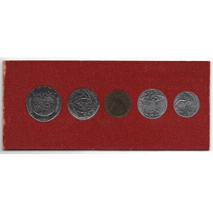 Vatican Set of 5 Coins 1975