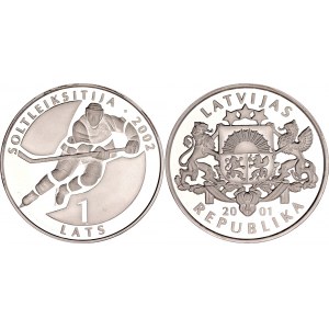 Latvia 1 Lats 2001