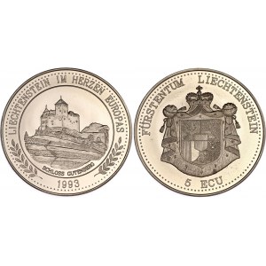 Liechtenstein 5 Ecu 1993 CHI