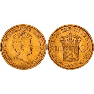 Netherlands 10 Gulden 1912