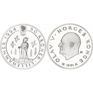 Norway 50 Kroner 1991