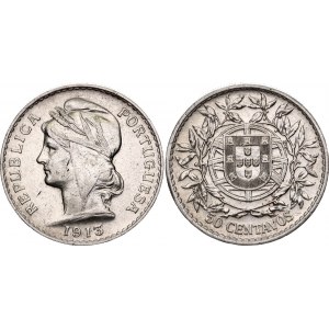 Portugal 50 Centavos 1913