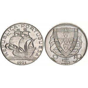 Portugal 2.50 Escudos 1951
