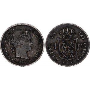 Spain 1 Real 1863