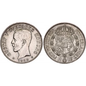 Sweden 2 Kronor 1938 G