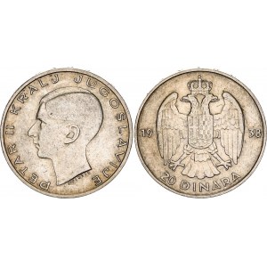 Yugoslavia 20 Dinara 1938