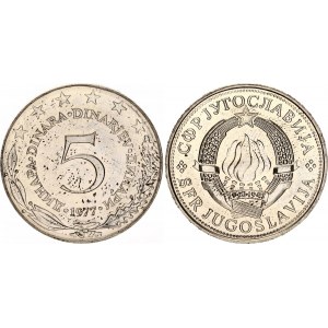Yugoslavia 5 Dinara 1977