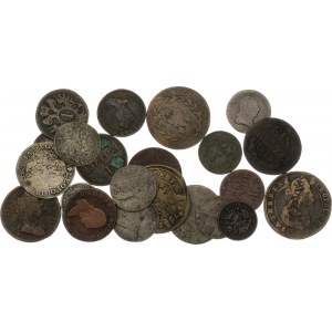 Austria Lot of 22 Coins 1750 -1850