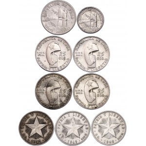 Cuba Lot of 9 Coins 1948 -1953