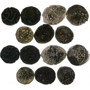 Ethiopia Emirate Mahallak Lot of 8 Coins 1782 -1887