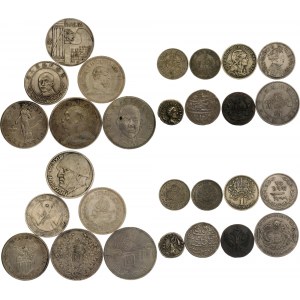 World Lot of 14 Coins 270 -1930 Collerctor's Copy