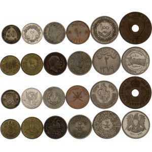 World Lot of 12 Coins 1902 -1990