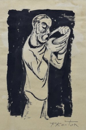 Tadeusz KANTOR (1915-1990), Drinking from the bowl