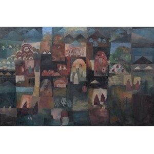 Maler unbestimmt, 20. Jahrhundert, Enchanted City