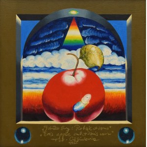 Tadeusz CIESIULEWICZ (1936-1997), Der Apfel von Eva und der Wurm von Adam, 1992