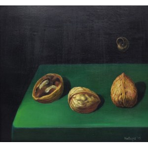 Henryk ZIEMBICKI-FANTAZOS (ur. 1944), Martwa natura z orzechami, 1975