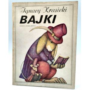 Krasicki I.- Bajki - il. Borowski, prvé vydanie, Varšava 1983