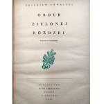 Kowalski Z. - Řád zelené hůlky - Wydanie II, Varšava 1955