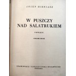 Bieniasz J. - W Puszczy nad Salatrukiem - okładka proj. Tadeusz Sikora. [Lata 40te]