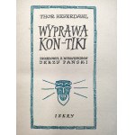Heyerdahl T. - Expedícia Kon-Tiki - prvé vydanie, Varšava 1955