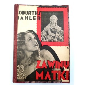 Courths- Mahler J. - Za winy Matki - komplet T.I-II- Warszawa ok. 1930