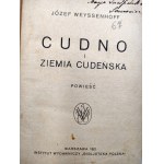 Józef Weyssenhoff - Cudno i Ziemia Cudeńska - Warszawa 1921