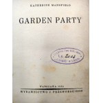 Mansfield K. - Garden Party - Warszawa 1934
