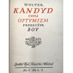 Wolter - Kandyd -przekład BOY - Warszawa 1951