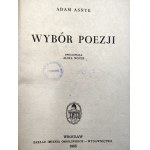 Asnyk A. - Wybór poezji ,Wydanie Pierwsze , Wrocław 1955