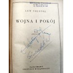 Tołstoj Lew - Wojna i pokój, Warszawa 1955