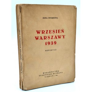 Petersowa Z. - Wrzesień Warszawy 1939 - Warszawa 1946