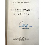 Reiss J. - Elementarz Muzyczny - Kraków 1944 [ Wydanie Pierwsze]