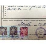 Rodný list - Izraelský metrický úrad v Skałe - Skała 1937