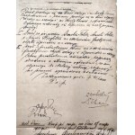 Pismo Sądowe - Tarnów 1921