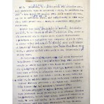 Pismo Sądowe - odpowiedź na skargę - zakup szyn - Tarnów 1922