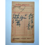 Account - A. Schaefer - Tarnowskie Góry - iron depot 1930s