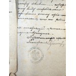 Eine Sammlung von 23 metrischen Kopien - Jahrhundert Marker Urkunden - Miedzyrzec XIX und XX Jahrhundert