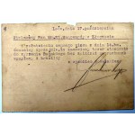 Karta pocztowa - stempel Lwów - Złoczów 1913