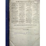 Der Babylonische Talmud - Orgelbrand's Ausgabe - Warschau 1861 [ Ledereinband ].