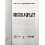 Jarosław Rymkiewicz - UMSCHLAGPLATZ - Paris 1988 [Erstausgabe] - Antisemitismus