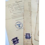 Sammlung von Dokumenten zur Familie Joseph - Briefmarken Bydgoszcz Berlin Jastrowie, Łabiszyn