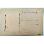 Zbiór 4 kart z fotografiami bomb - niewybuchów- I wojna światowa -1916 [feldpost]