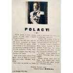 Postcard - Proclamation by Prince Nikolai Romanov (1856-1929) to POLACES - 1914