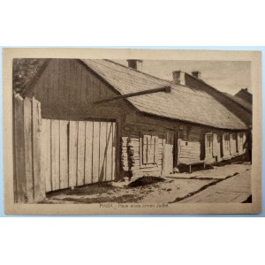 Pocztówka - Kresy - Pińsk - dom biednego Żyda