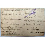 Pocztówka - Lwów - Plac Halicki - 1917 rok [Stempel Teschen]