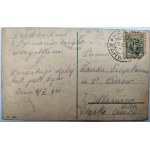 Postkarte - Poznań - Universität - 1921