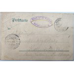 Postkarte - Tafelberge - Schronisko Szwajcarka auf Szczeliniec - 1904 Jahr
