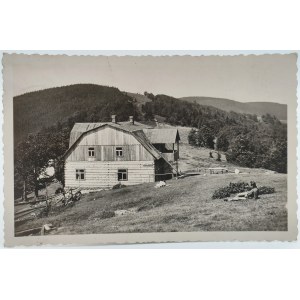 Postcard - Zaolzie - Hostel Chata na Kotari - circa 1936.