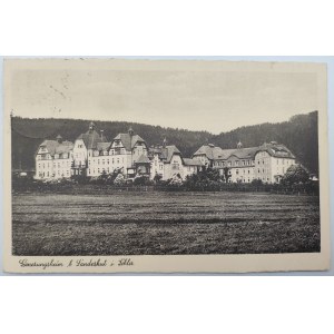 Postcard - Kamienna Góra - Sanatorium - circa 1938.
